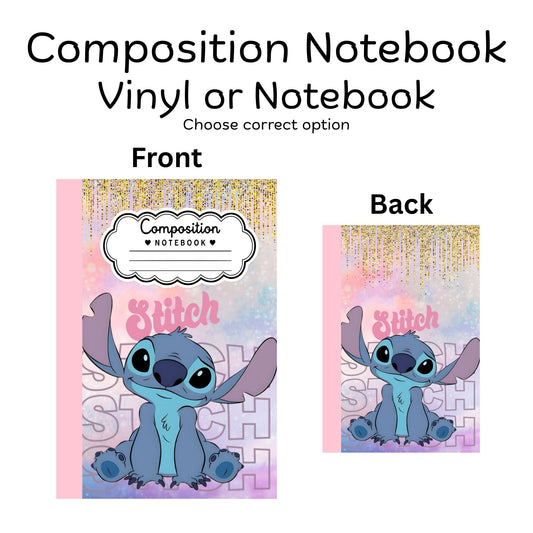 COMPOSITION VINYL OR NOTEBOOK - STCH-4