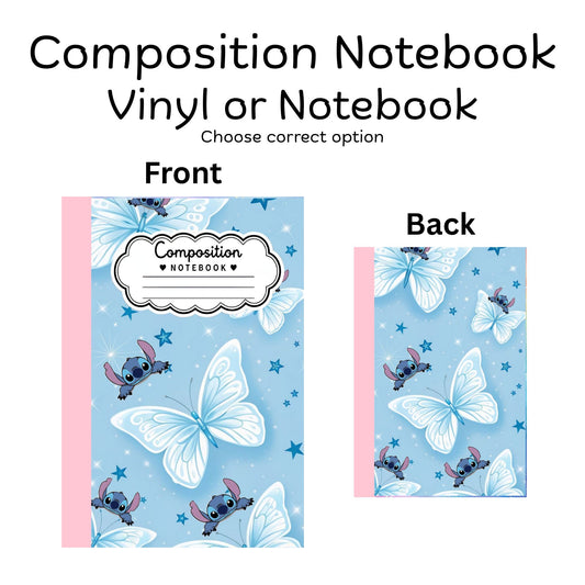 COMPOSITION VINYL OR NOTEBOOK - STCH-8