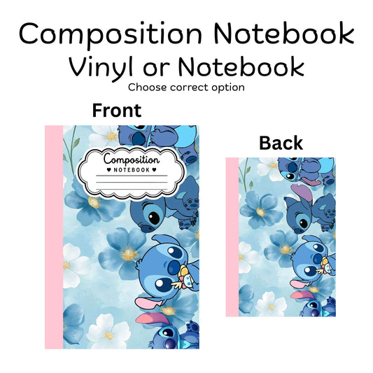 COMPOSITION VINYL OR NOTEBOOK - STCH-9