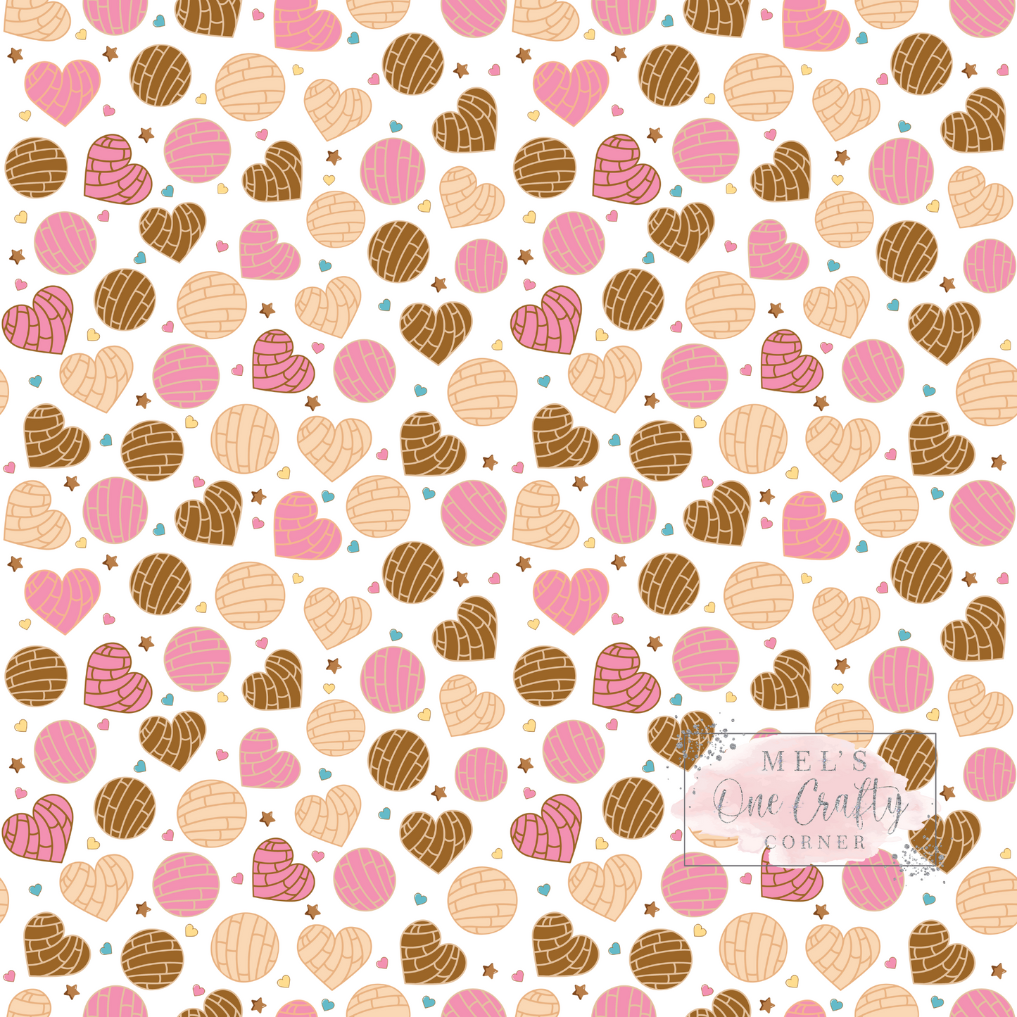 12x12 Vinyl Sheet - Conchas