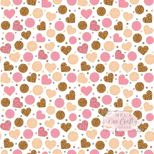 12x12 Vinyl Sheet - Conchas