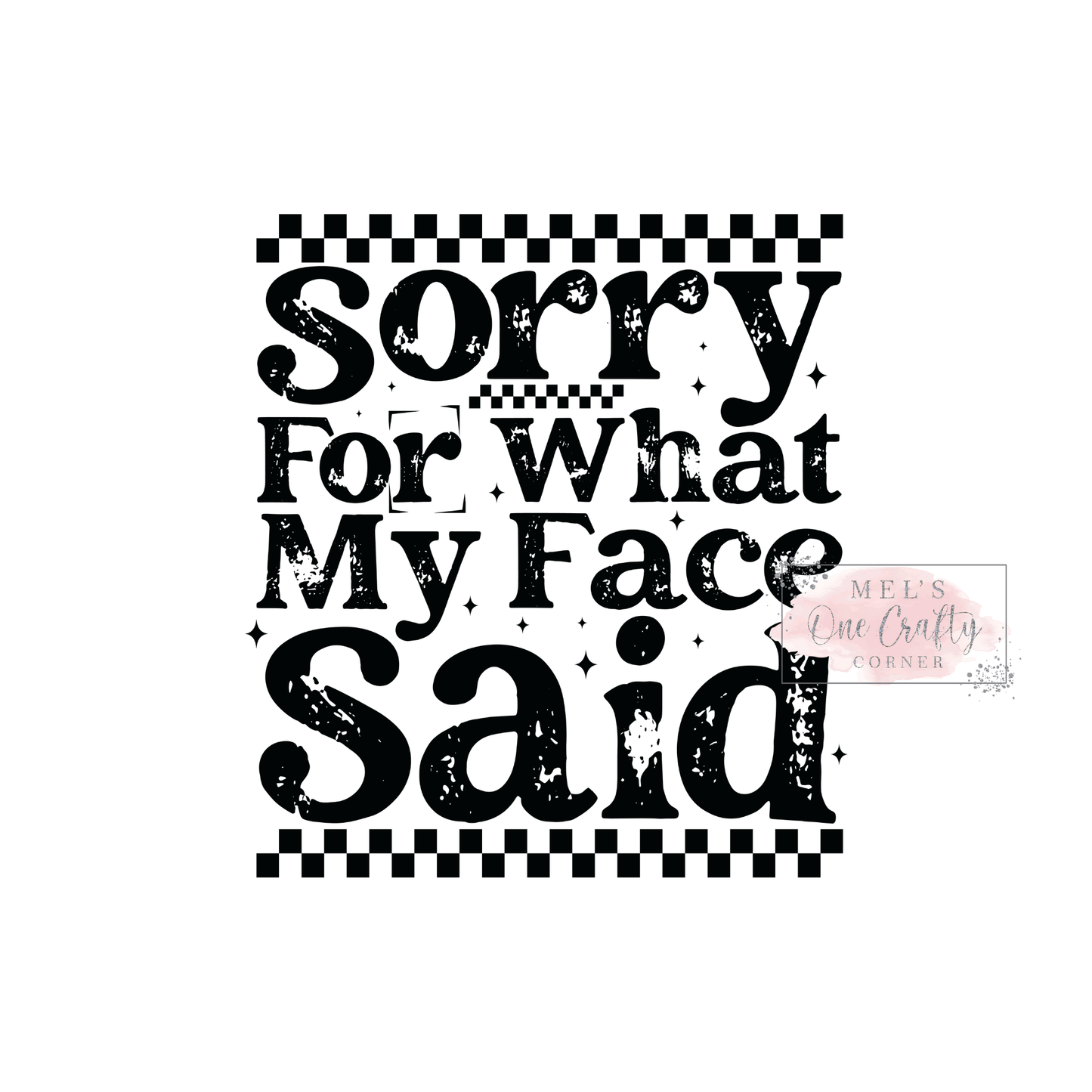 My Face - DTF Transfer