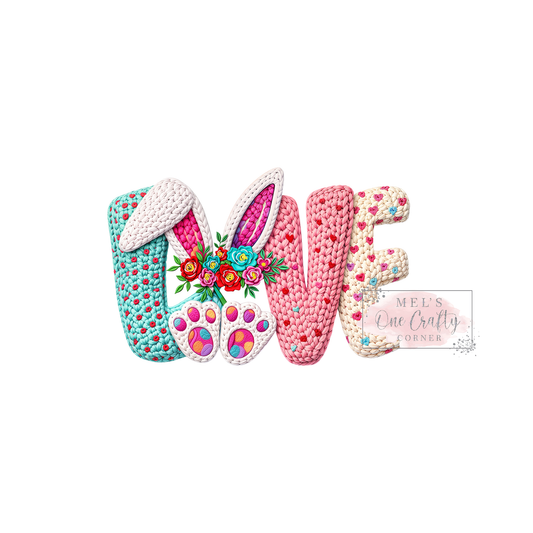 Love Bunny - DTF Transfer