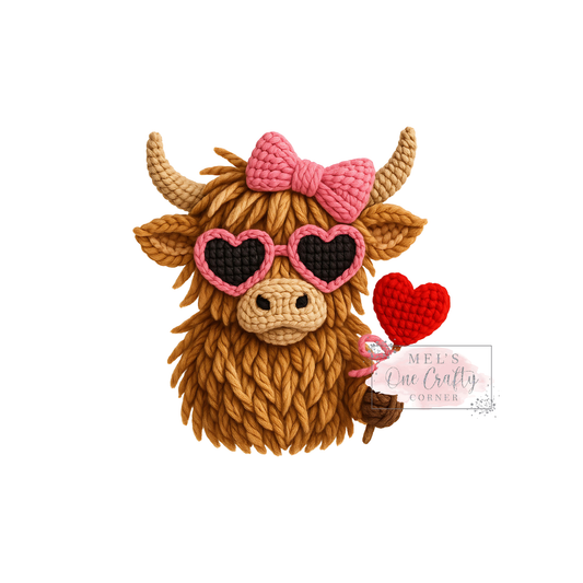 Faux Yarn Highland - DTF Transfer