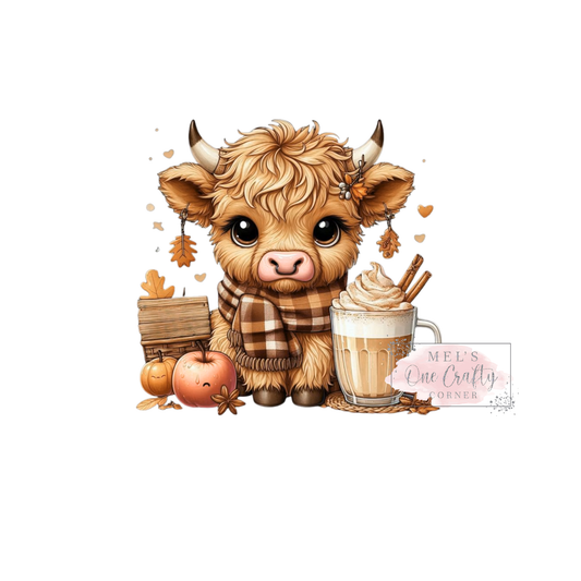 Fall Highland - DTF Transfer