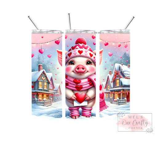 Piggy Hearts Tumbler