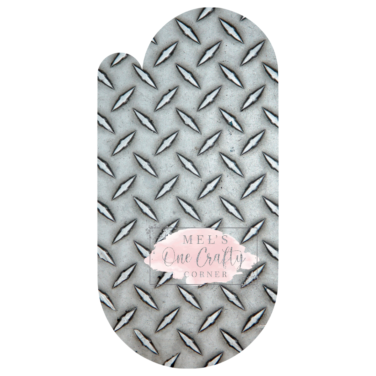 Diamond Plate Jumbo Paperclip