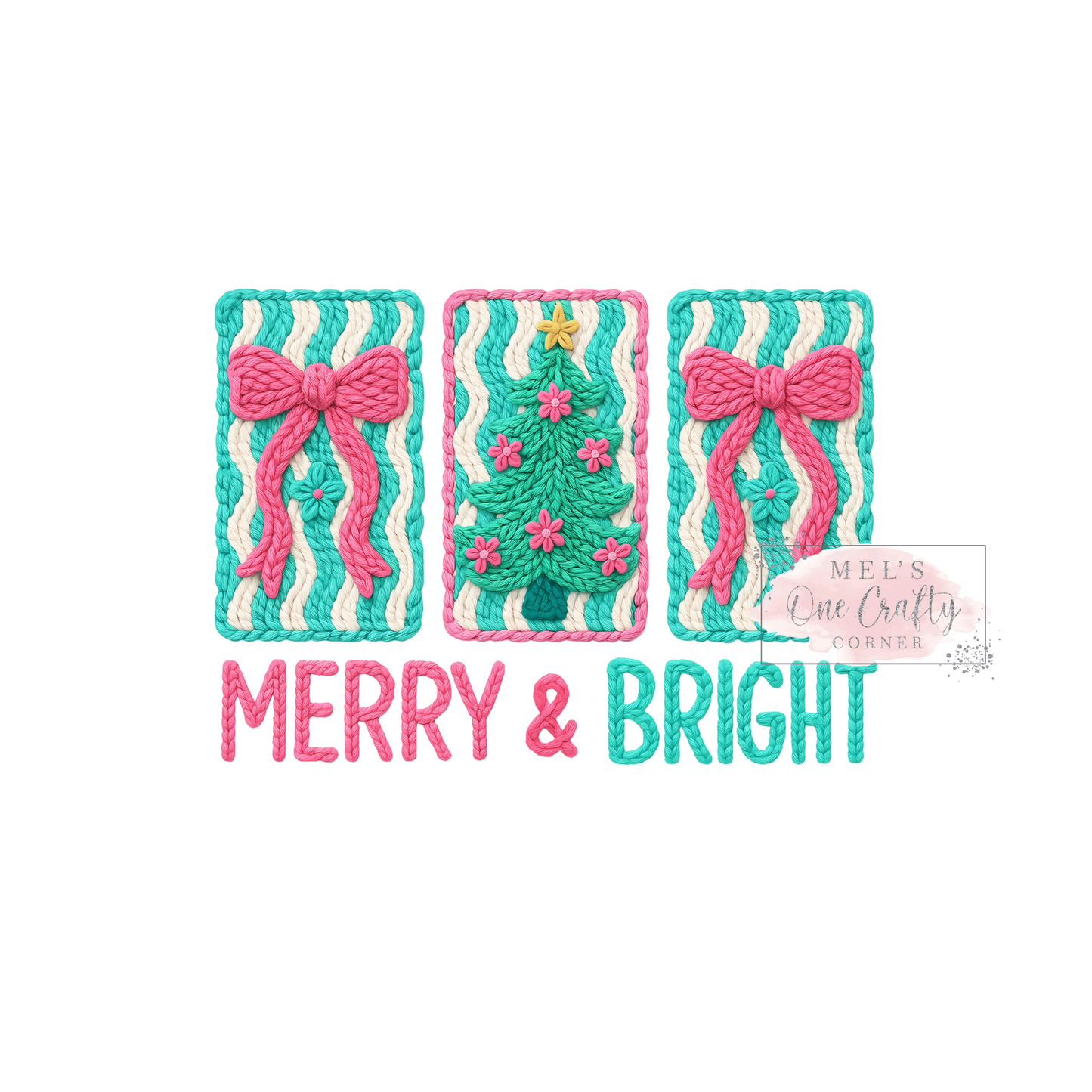 Merry & Bright - DTF Transfer