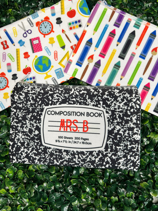 Teacher Pencil Pouch