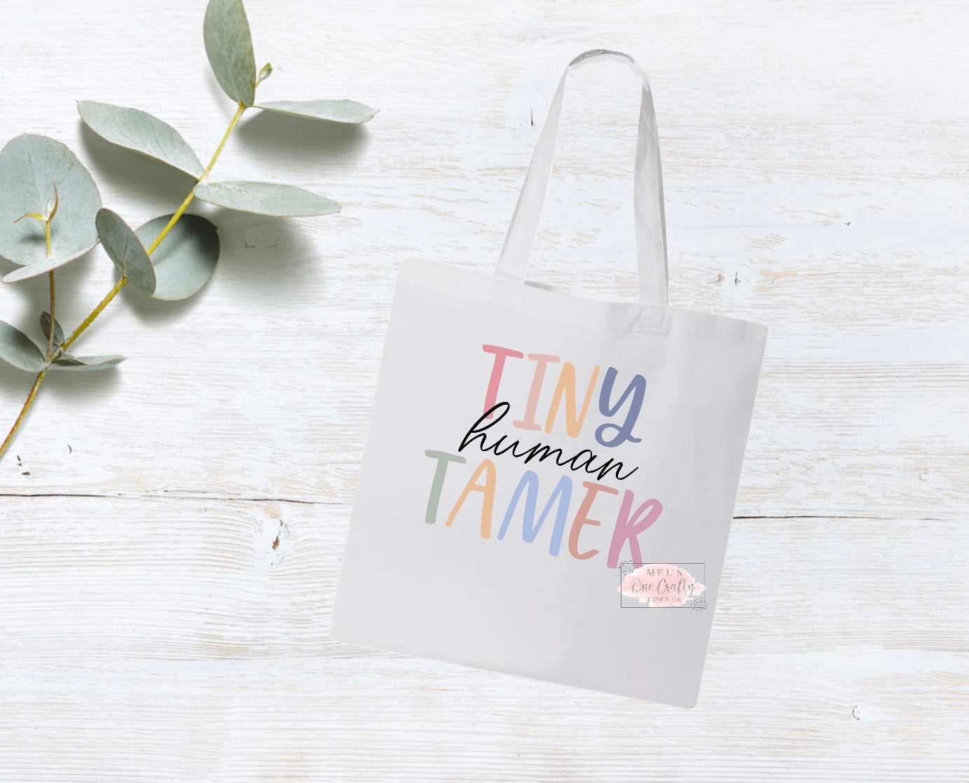 Teacher Tiny Human Tamer Tote Bag