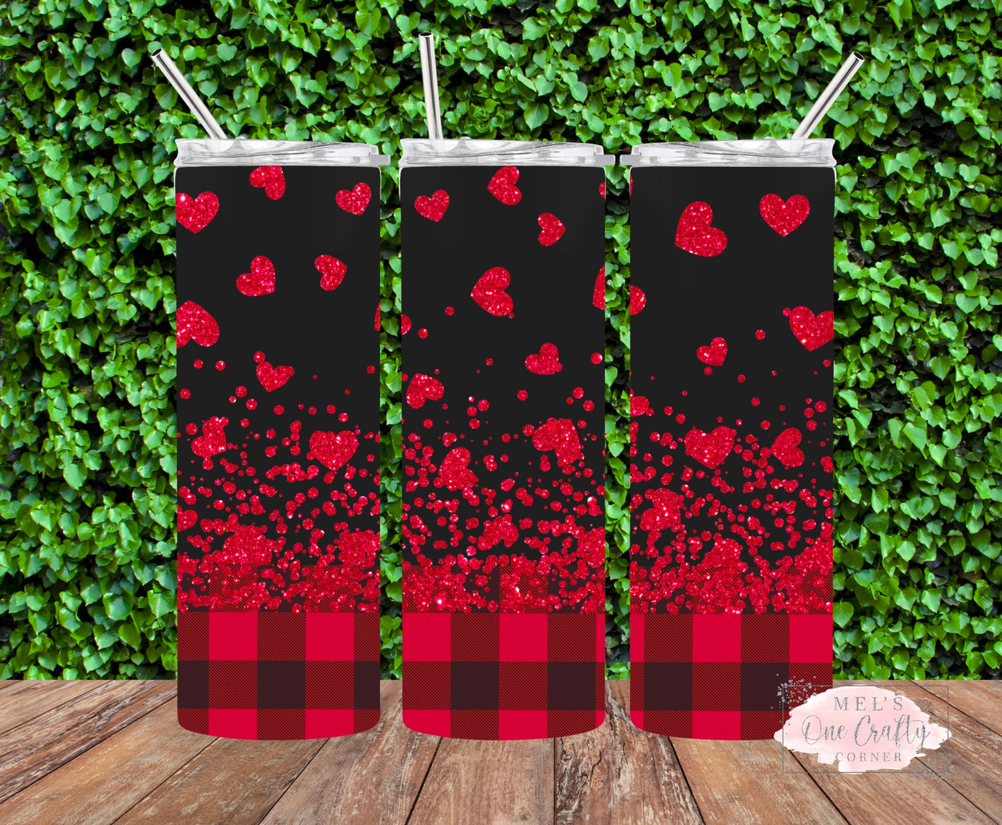 Sublimation Print Tumbler Wrap - Love Drop