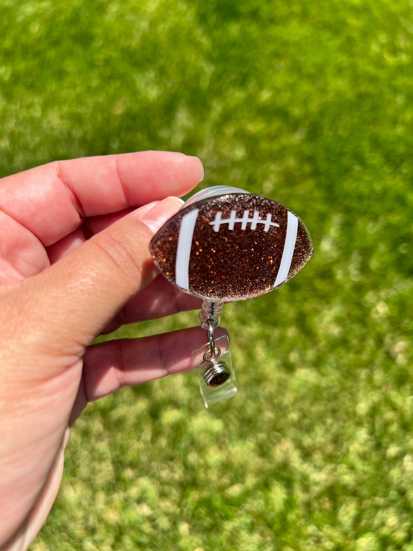 Football Badge Reel