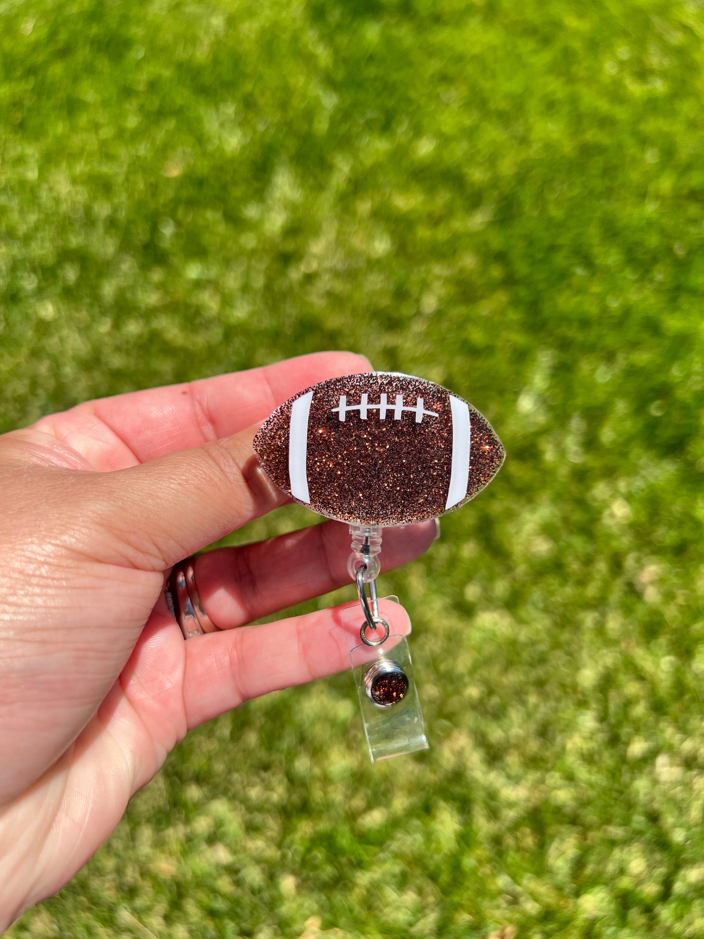 Football Badge Reel