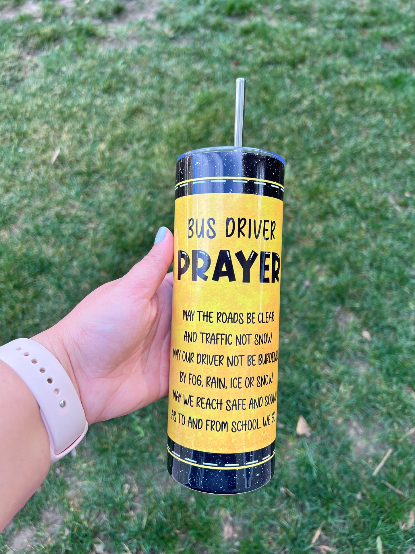 School Bus Driver Prayer Tumbler 20 oz.