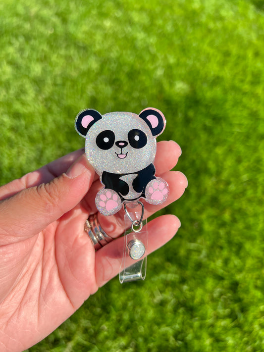 Baby Panda Badge Reel