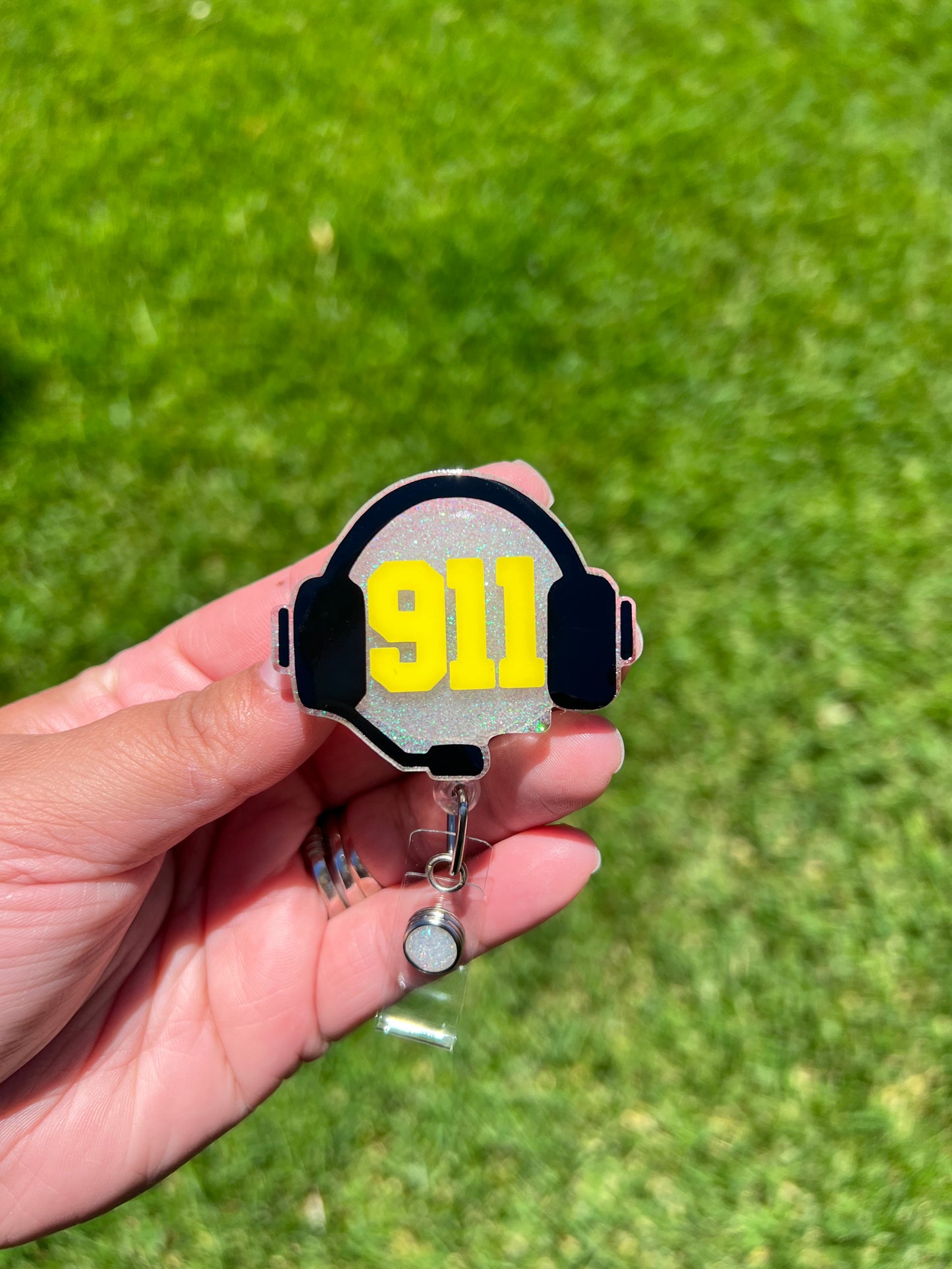 911 Dispatcher Badge Reel