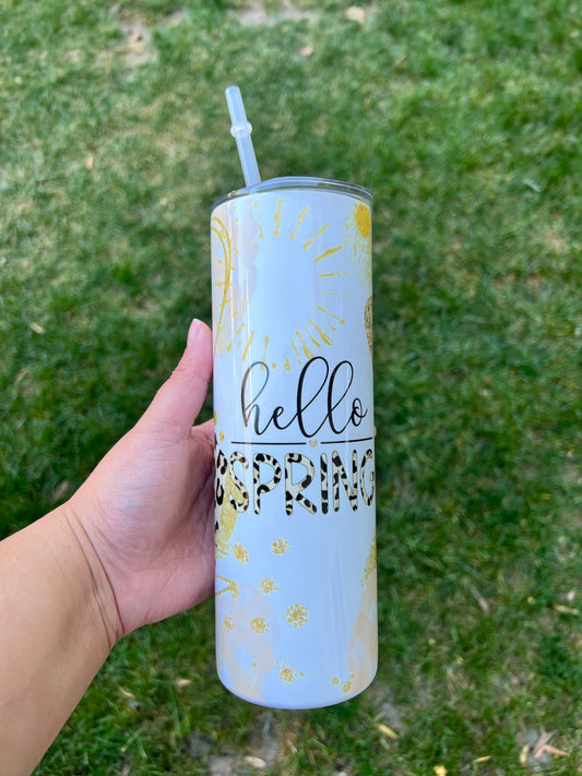 Hello Spring Tumbler 20 oz.