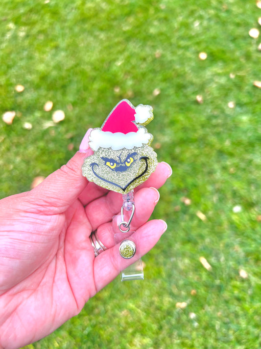 Mad Face Badge Reel